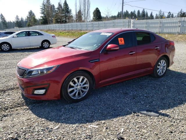 KIA OPTIMA LX 2015 with VIN 5XXGM4A73FG465613 - Photo from auction