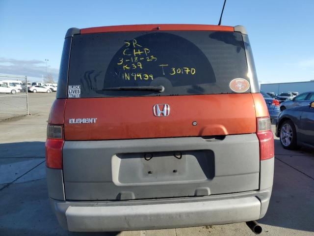 Photo 6 from auction – 2005 HONDA ELEMENT EX with VIN 5J6YH18645L009939