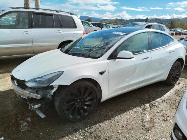 TESLA MODEL 3 2021 with VIN 5YJ3E1EC4MF980931 - Photo from auction