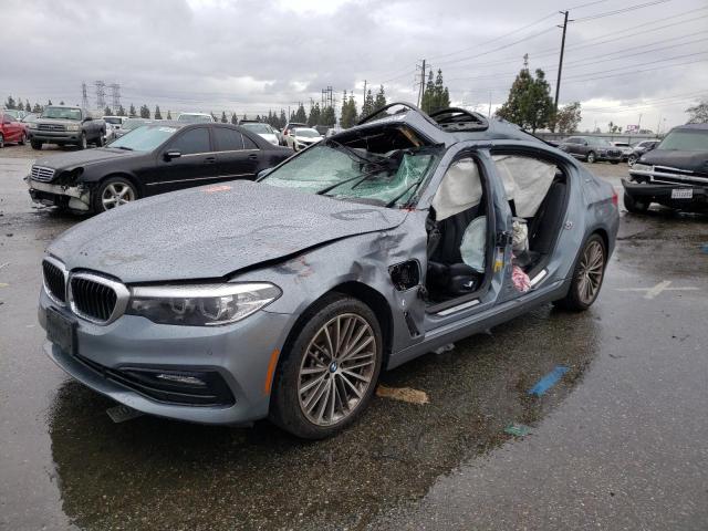 BMW 530E 2018 with VIN WBAJA9C50JB249799 - Photo from auction
