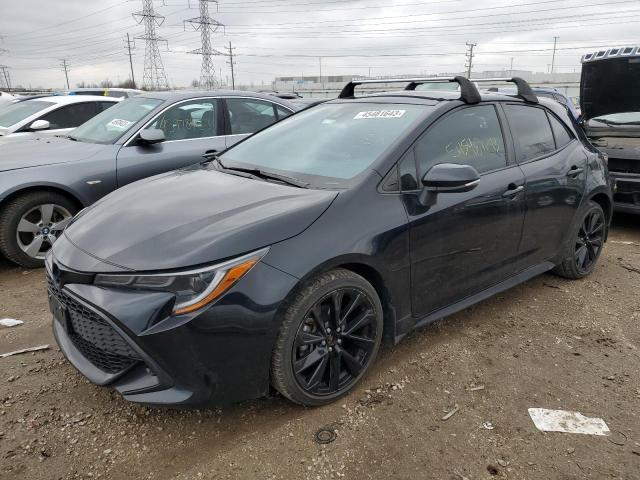 TOYOTA COROLLA SE 2020 with VIN JTND4RBE7L3079037 - Photo from auction