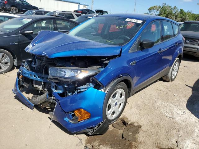 FORD ESCAPE S 2018 with VIN 1FMCU0F79JUC55354 - Photo from auction