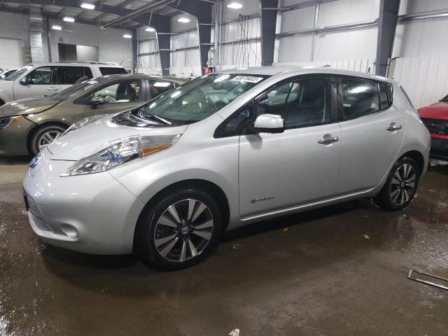NISSAN LEAF S 2014 with VIN 1N4AZ0CP0EC331711 - Photo from auction
