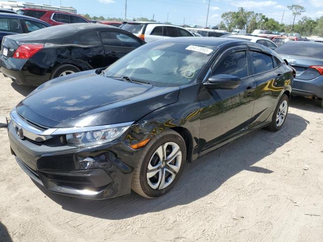 HONDA CIVIC LX 2018 with VIN 19XFC2F5XJE039848 - Photo from auction
