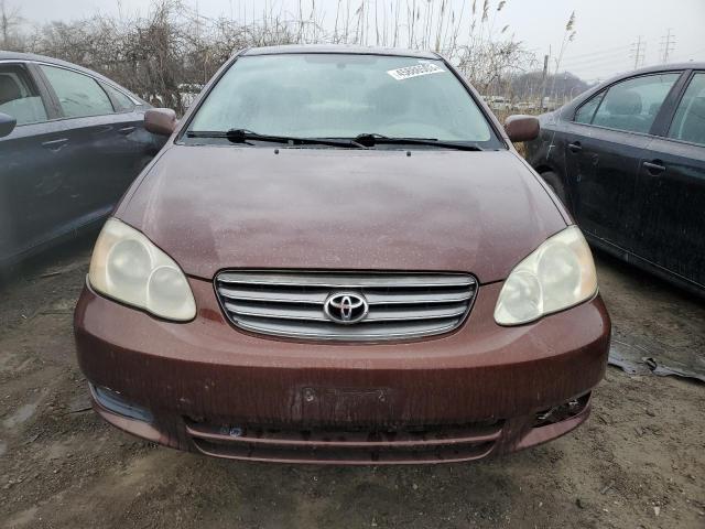 Photo 5 from auction – 2003 TOYOTA COROLLA CE with VIN 2T1BR32E43C100248