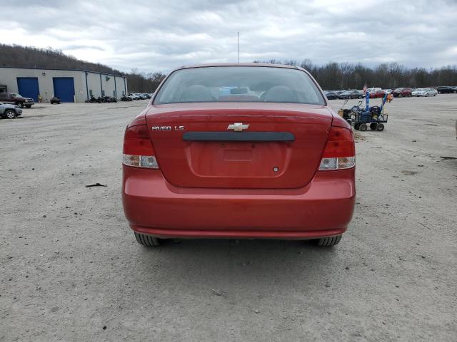 Photo 6 from auction – 2006 CHEVROLET AVEO BASE with VIN KL1TD56696B610686
