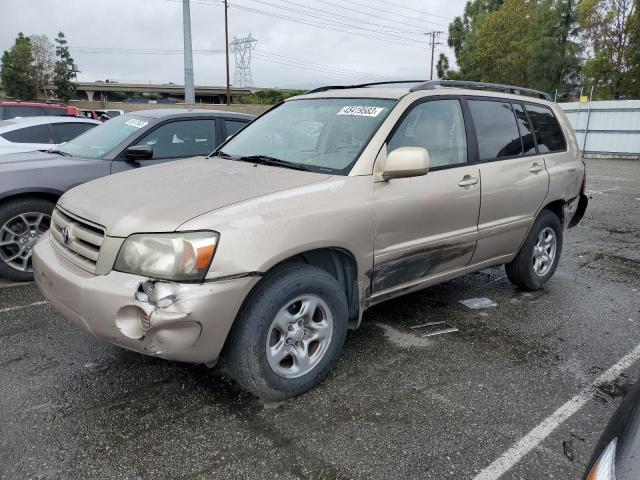 TOYOTA HIGHLANDER 2004 with VIN JTEGD21A940100346 - Photo from auction
