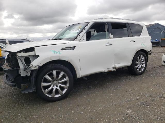 INFINITI QX56 2012 with VIN JN8AZ2NEXC9022635 - Photo from auction
