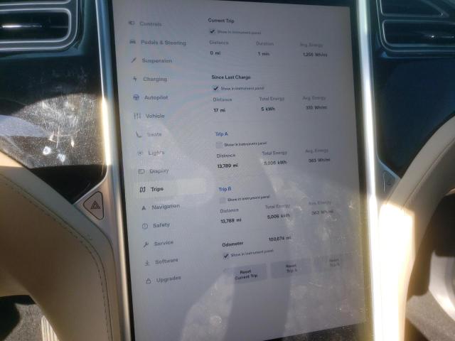 Photo 9 from auction – 2016 TESLA MODEL X with VIN 5YJXCAE2XGF007863