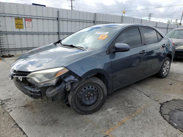 TOYOTA COROLLA LE 2015 with VIN 5YFBURHE9FP312835 - Photo from auction