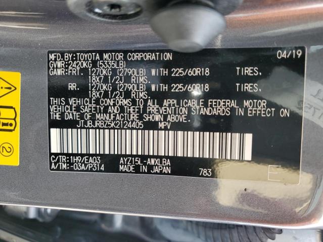 Photo 14 from auction – 2019 LEXUS NX 300H with VIN JTJBJRBZ5K2124405