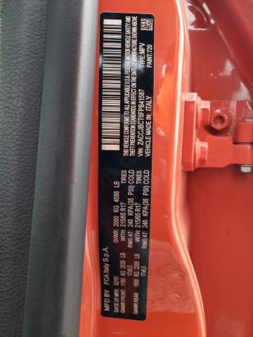 Photo 14 from auction – 2015 JEEP RENEGADE T with VIN ZACCJBCT6FPB41587