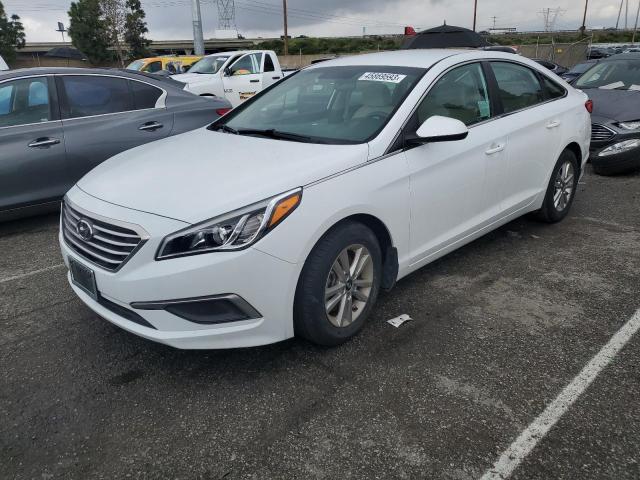 HYUNDAI SONATA SE 2017 with VIN 5NPE24AF7HH594904 - Photo from auction