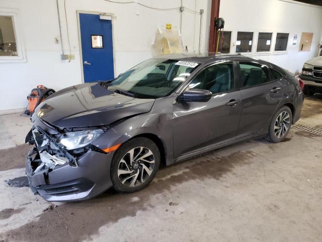 HONDA CIVIC EX 2017 with VIN 19XFC2F7XHE075633 - Photo from auction