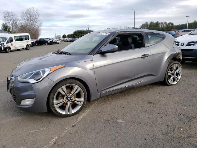 HYUNDAI VELOSTER 2013 with VIN KMHTC6AD6DU122946 - Photo from auction