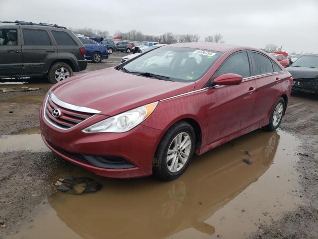 HYUNDAI SONATA GLS 2014 with VIN 5NPEB4AC6EH891678 - Photo from auction