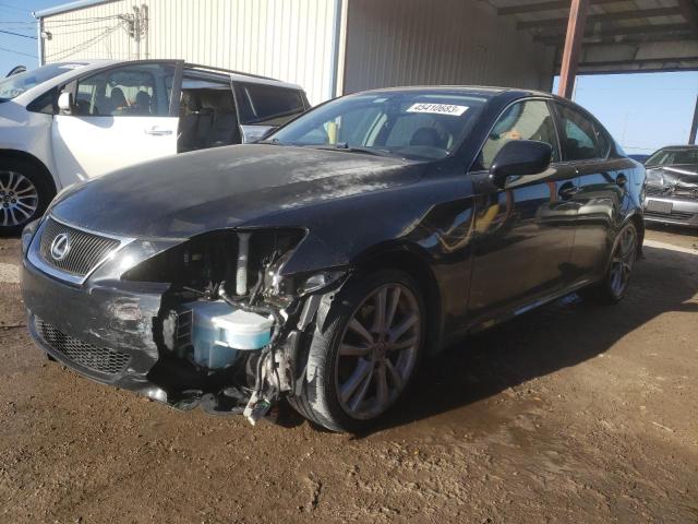 LEXUS IS 250 2007 with VIN JTHBK262272045719 - Photo from auction