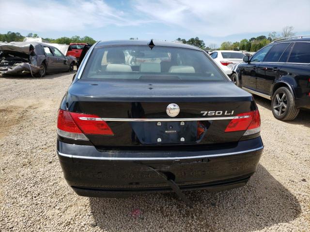 Photo 6 from auction – 2006 BMW 750 LI with VIN WBAHN83516DT64579
