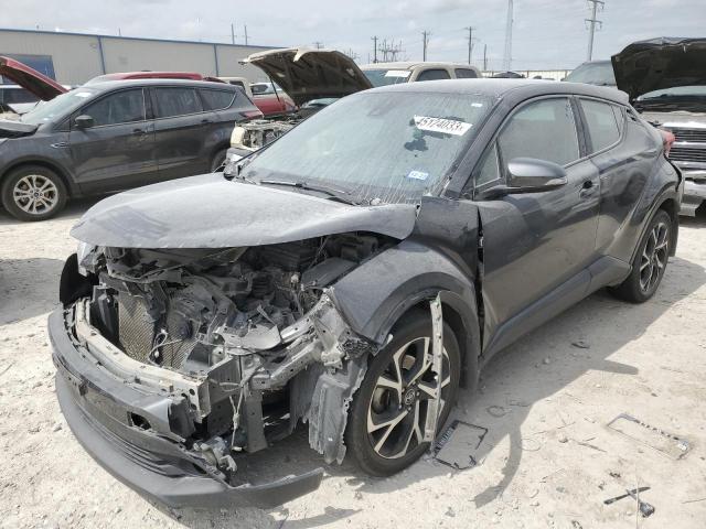 TOYOTA C-HR XLE 2018 with VIN NMTKHMBX2JR044372 - Photo from auction