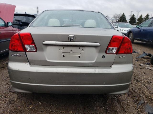 Photo 6 from auction – 2005 HONDA CIVIC with VIN 2HGES16585H525840