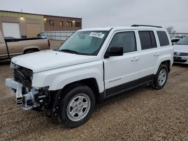 Photo 1 from auction – 2014 JEEP PATRIOT SP with VIN 1C4NJPBB1ED766944
