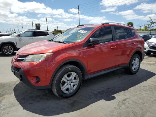 TOYOTA RAV4 LE 2013 with VIN 2T3BFREVXDW029328 - Photo from auction