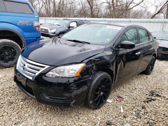 NISSAN SENTRA S 2014 with VIN 1N4AB7AP2EN855740 - Photo from auction