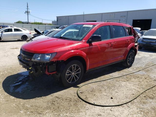 DODGE JOURNEY SE 2018 with VIN 3C4PDDAG9JT477844 - Photo from auction