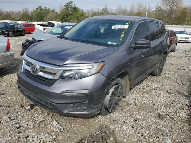 Photo 1 from auction – 2019 HONDA PILOT LX with VIN 5FNYF5H12KB007516