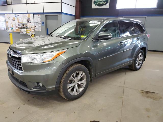 TOYOTA HIGHLANDER 2014 with VIN 5TDBKRFH9ES043972 - Photo from auction