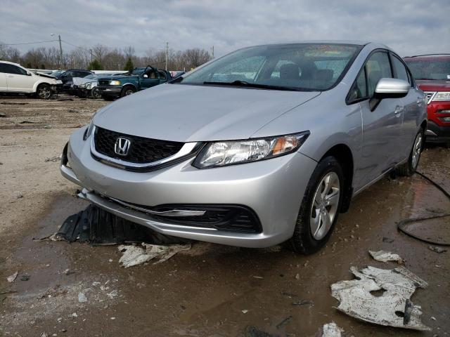 HONDA CIVIC LX 2015 with VIN 19XFB2F54FE111296 - Photo from auction
