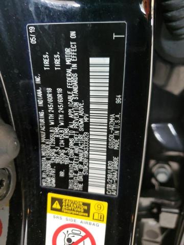 Photo 14 from auction – 2019 TOYOTA HIGHLANDER with VIN 5TDKZRFH9KS333829