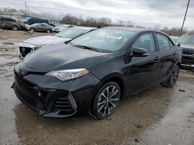 TOYOTA COROLLA L 2019 with VIN 2T1BURHE7KC218737 - Photo from auction