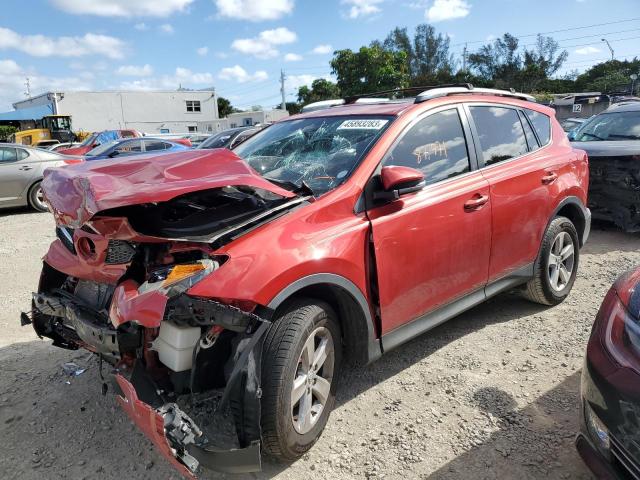 TOYOTA RAV4 XLE 2014 with VIN JTMWFREV9EJ001182 - Photo from auction