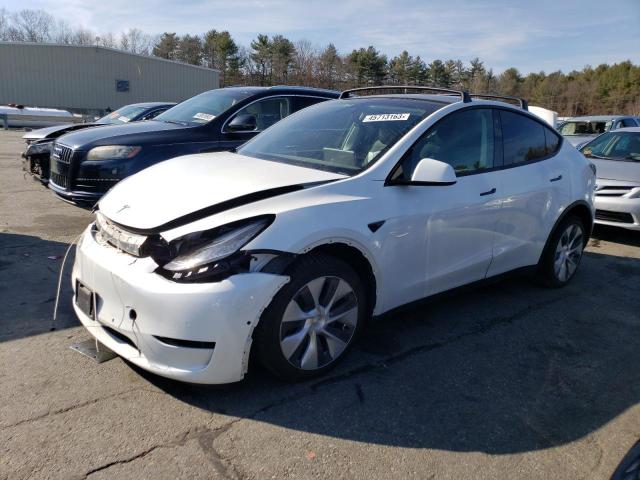 TESLA MODEL Y 2021 with VIN 5YJYGDEE4MF072806 - Photo from auction