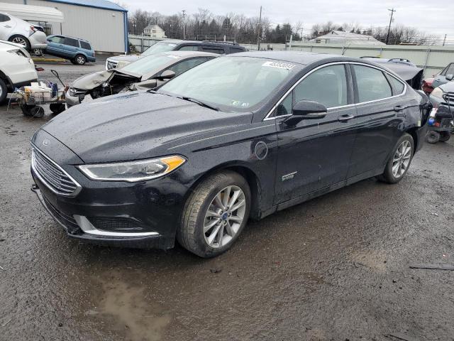 FORD FUSION SE 2018 with VIN 3FA6P0PU2JR228541 - Photo from auction