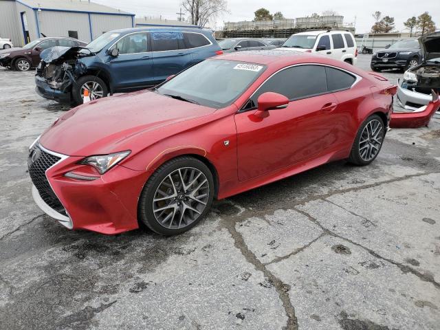 LEXUS RC 350 2015 with VIN JTHHE5BCXF5006438 - Photo from auction