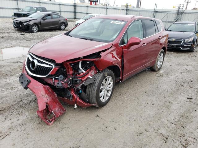BUICK ENVISION P 2020 with VIN LRBFX1SA0LD142829 - Photo from auction