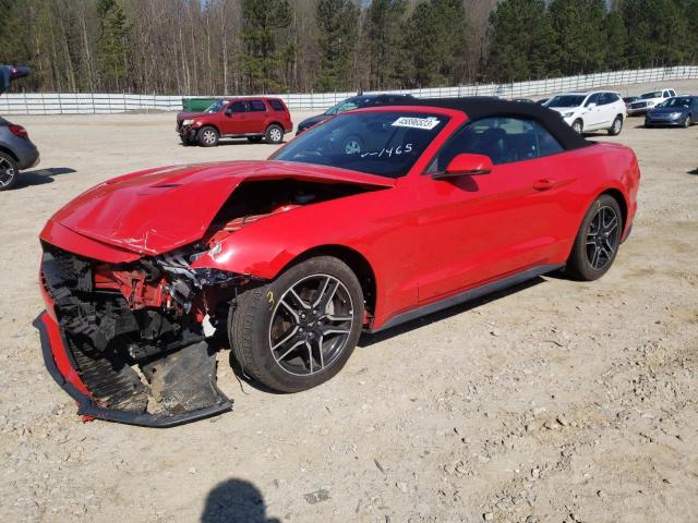 FORD MUSTANG 2018 with VIN 1FATP8UH3J5111465 - Photo from auction