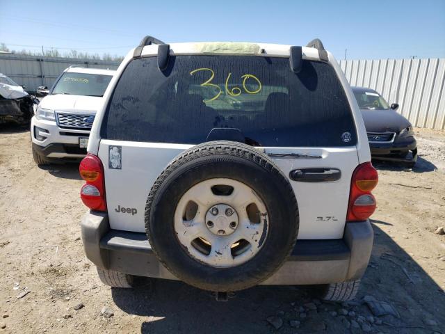 Photo 6 from auction – 2002 JEEP LIBERTY SP with VIN 1J4GL48K62W256981