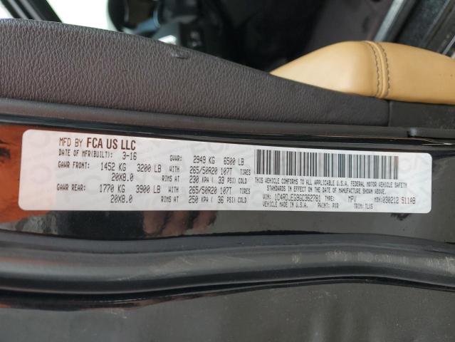 Photo 14 from auction – 2016 DODGE DURANGO CI with VIN 1C4RDJEG9GC362781