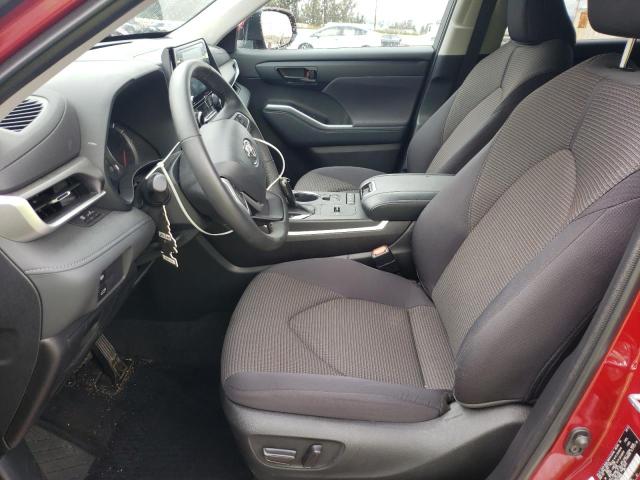 Photo 7 from auction – 2022 TOYOTA HIGHLANDER with VIN 5TDZZRAH3NS138805