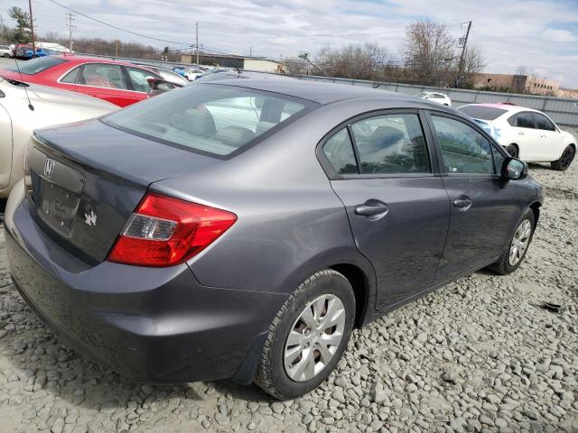 Photo 3 from auction – 2012 HONDA CIVIC LX with VIN 19XFB2F56CE103406