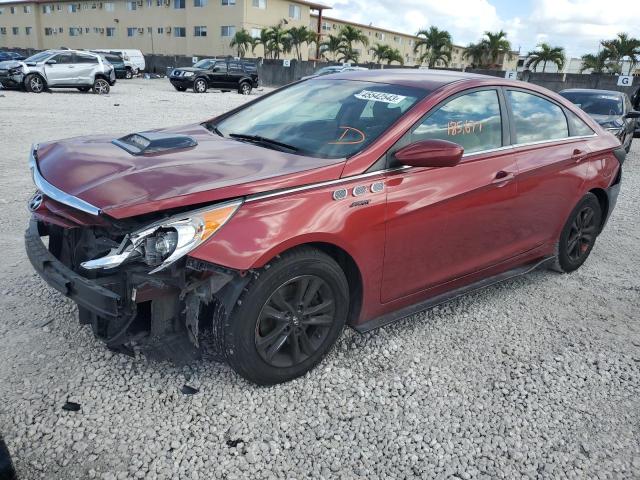 HYUNDAI SONATA GLS 2013 with VIN 5NPEB4AC9DH765894 - Photo from auction