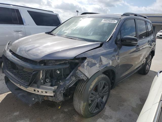 HONDA PASSPORT E 2020 with VIN 5FNYF7H59LB001020 - Photo from auction