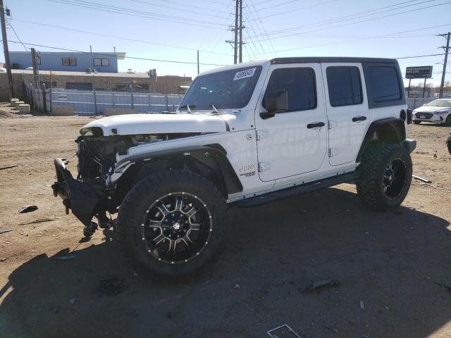JEEP WRANGLER U 2018 with VIN 1C4HJXDG8JW120403 - Photo from auction