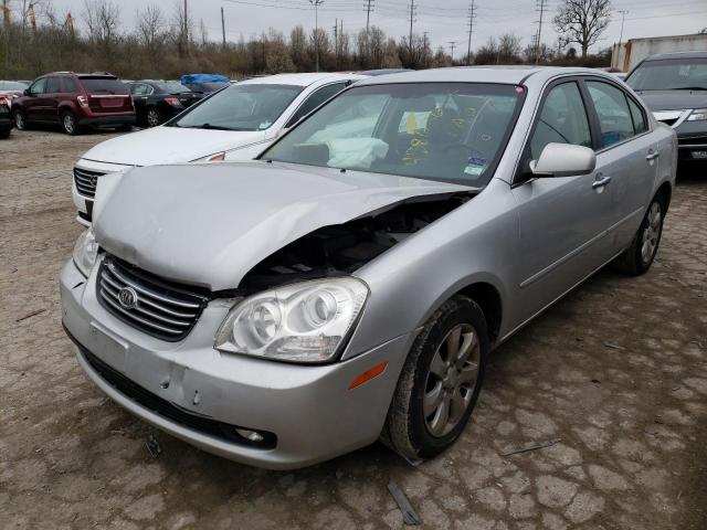 KIA OPTIMA LX 2008 with VIN KNAGE124385234845 - Photo from auction