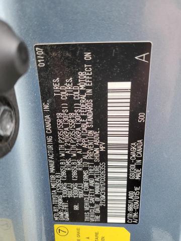 Photo 14 from auction – 2007 LEXUS RX 350 with VIN 2T2GK31U17C026355
