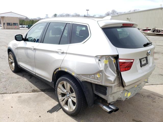Photo 2 from auction – 2013 BMW X3 XDRIVE3 with VIN 5UXWX7C50DL979169