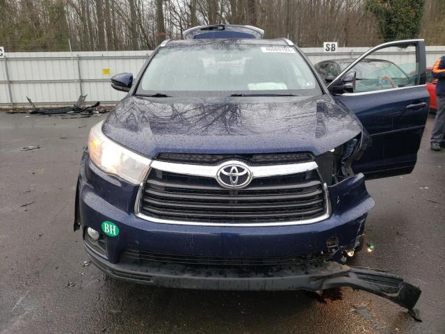 Photo 5 from auction – 2016 TOYOTA HIGHLANDER with VIN 5TDJKRFH3GS347376